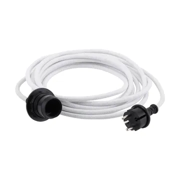 Outdoor cable 套装 - 白色, 500 cm, E27 - Watt & Veke