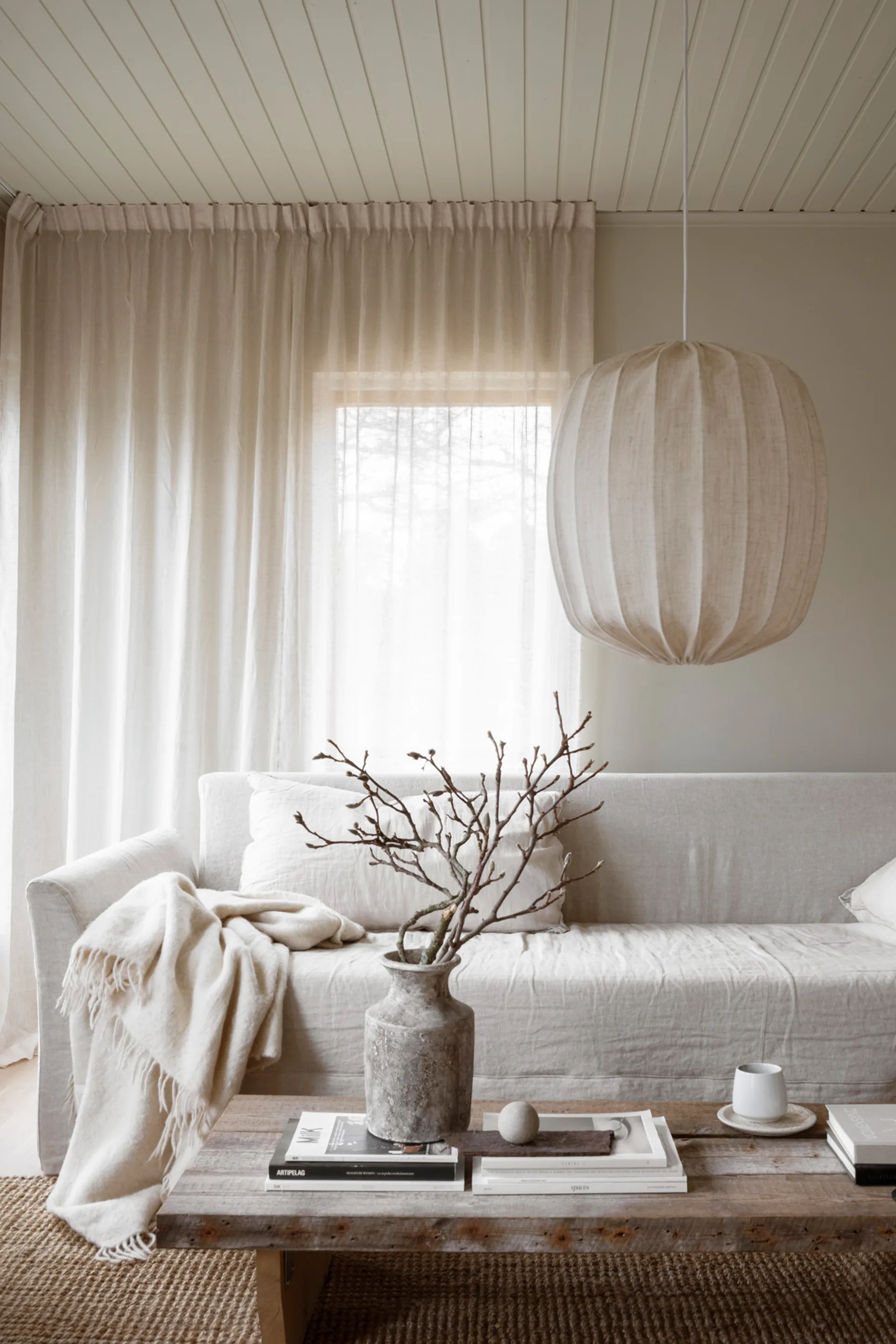 Prisma 灯罩 Ø45 cm linen, Natural Watt & Veke