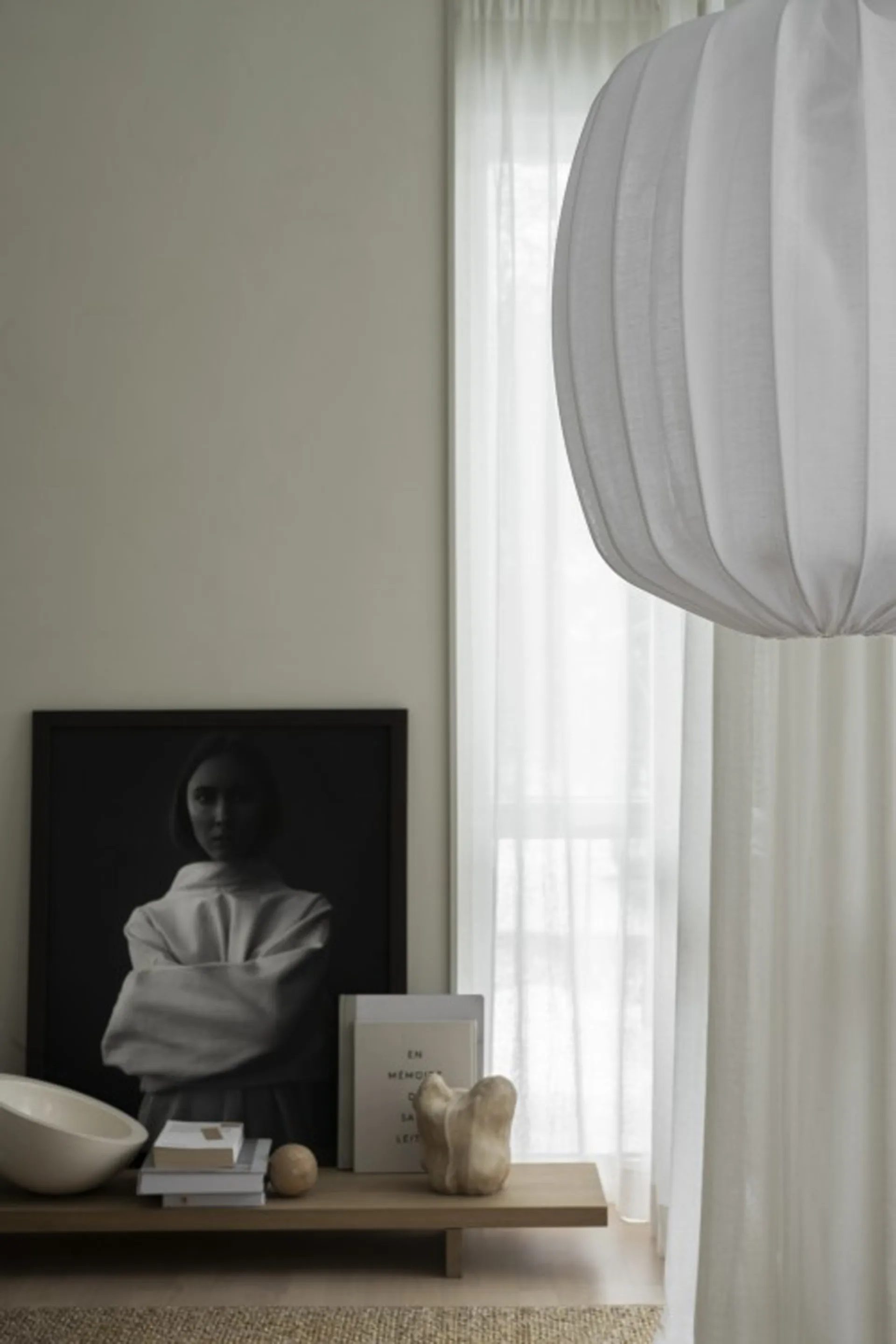 Prisma 灯罩 Ø45 cm linen, White Watt & Veke