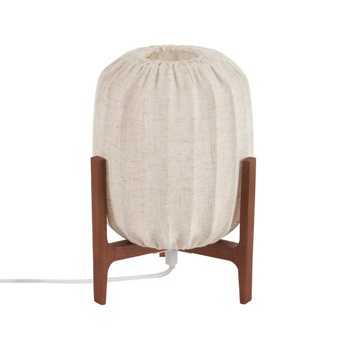 Prisma 台灯 - Dark 白蜡木-原色/自然色, Mini Ø16x24.3 cm - Watt & Veke