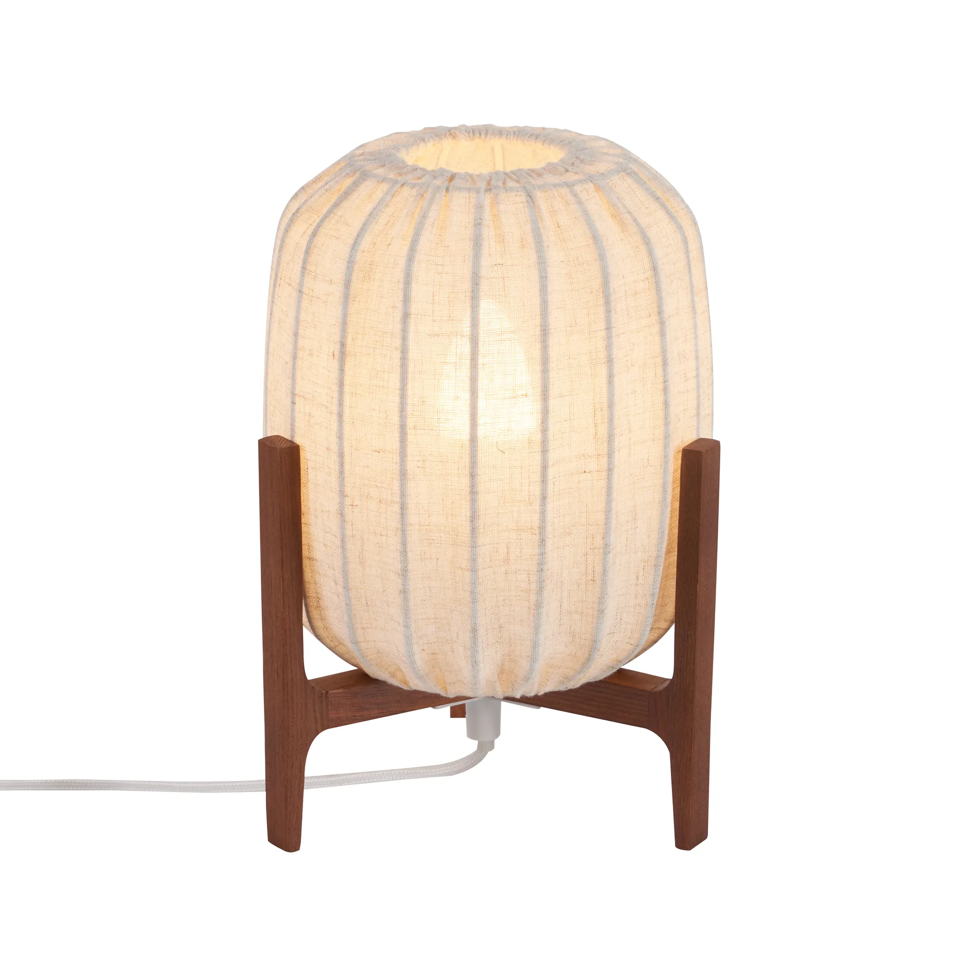 Prisma 台灯, Dark 白蜡木-原色/自然色, Mini Ø16x24.3 cm Watt & Veke