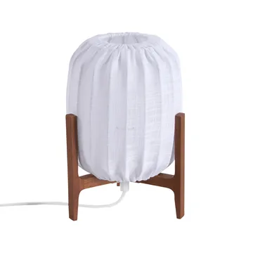 Prisma 台灯 - Dark 白蜡木-白色, Mini Ø16x24.3 cm - Watt & Veke