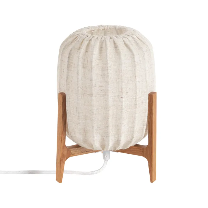 Prisma 台灯 - 自然木色-原色/自然色, Mini Ø16x24.3 cm - Watt & Veke