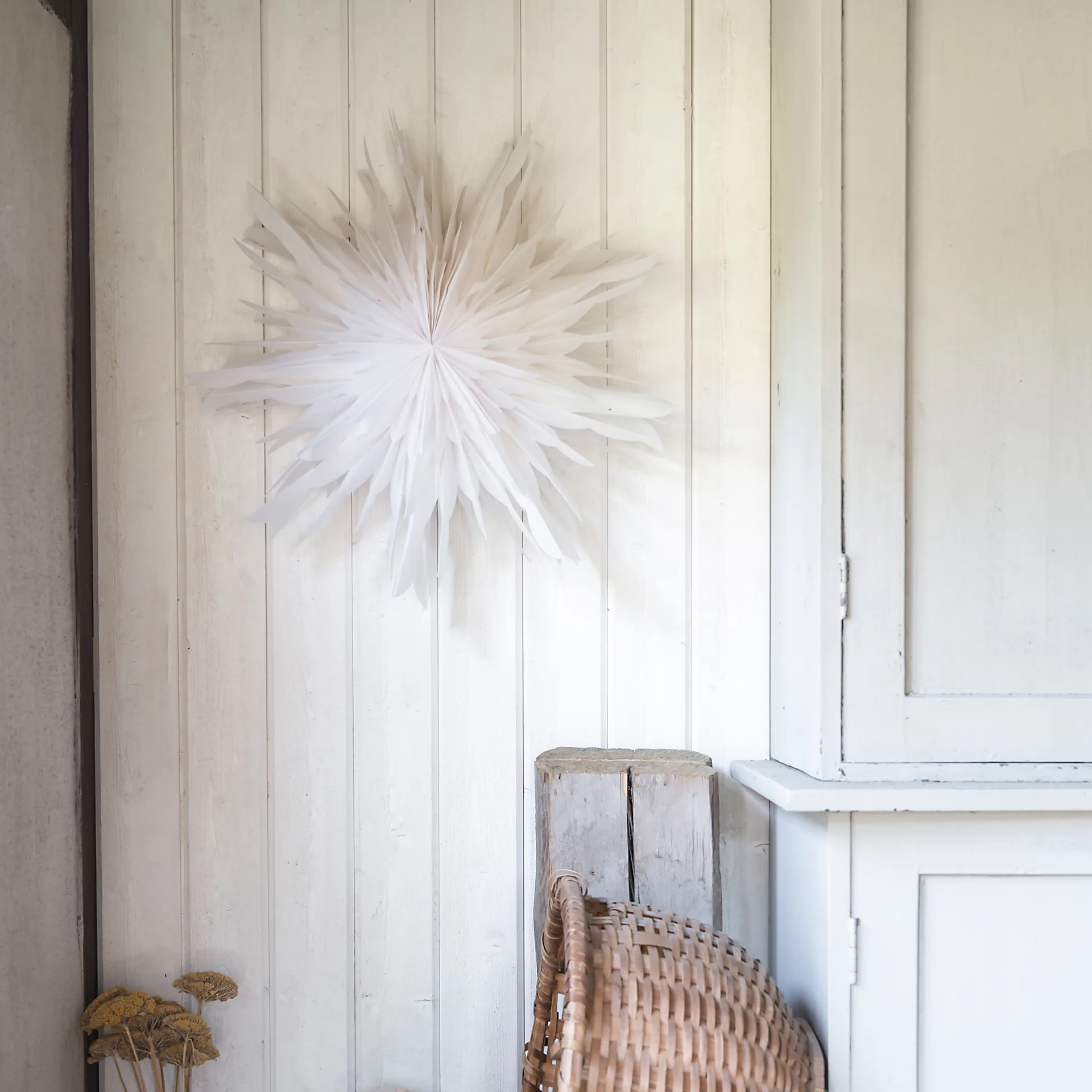 Reykjavik advent star 60 cm, 白色 Watt & Veke