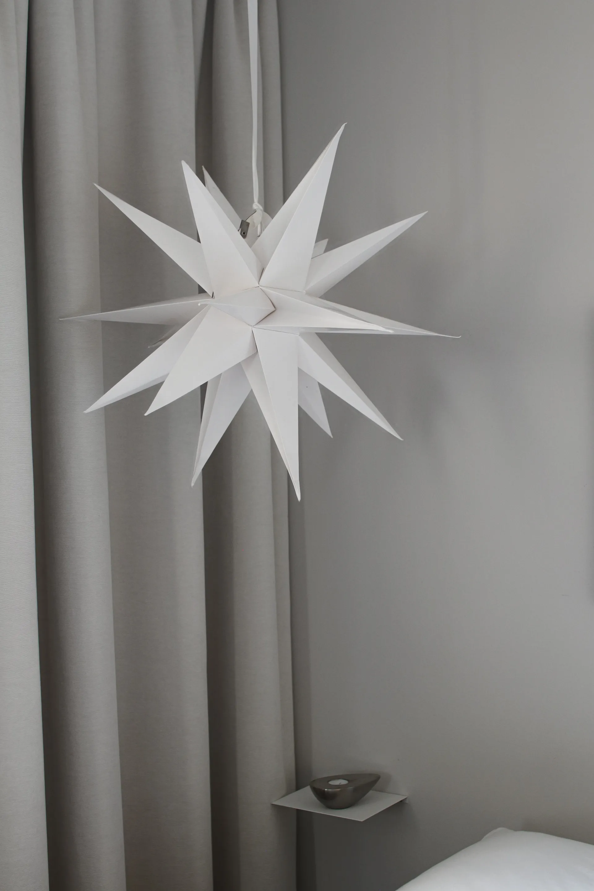 Sputnik advent star Ø60 cm, 白色 Watt & Veke