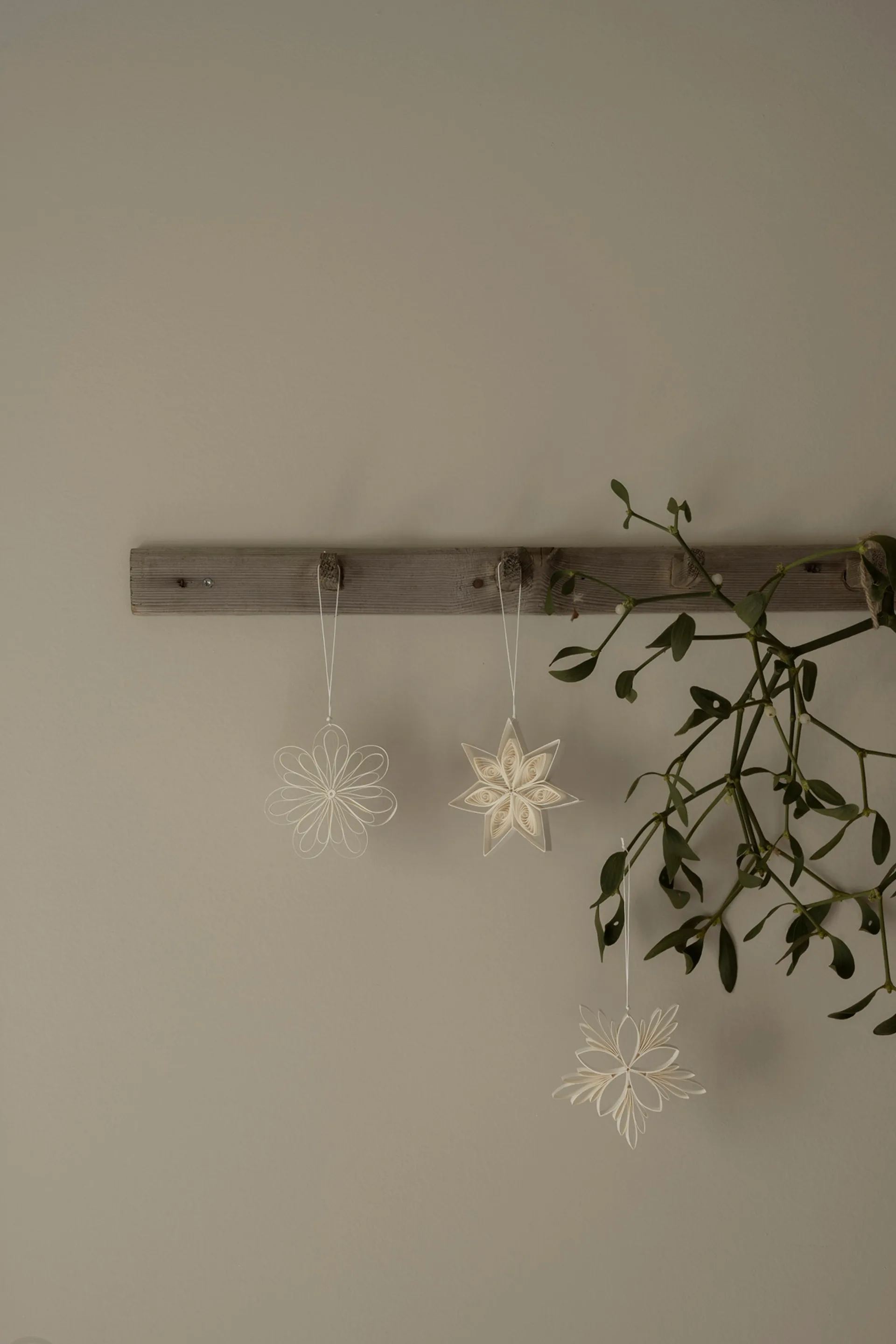 Star mix 圣诞装饰 三件套装, White Watt & Veke