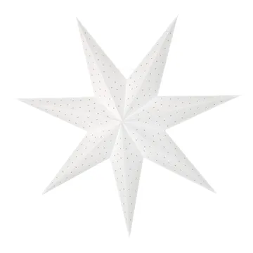 Stella 斯特拉白色圣诞星星灯 - 60cm - Watt & Veke