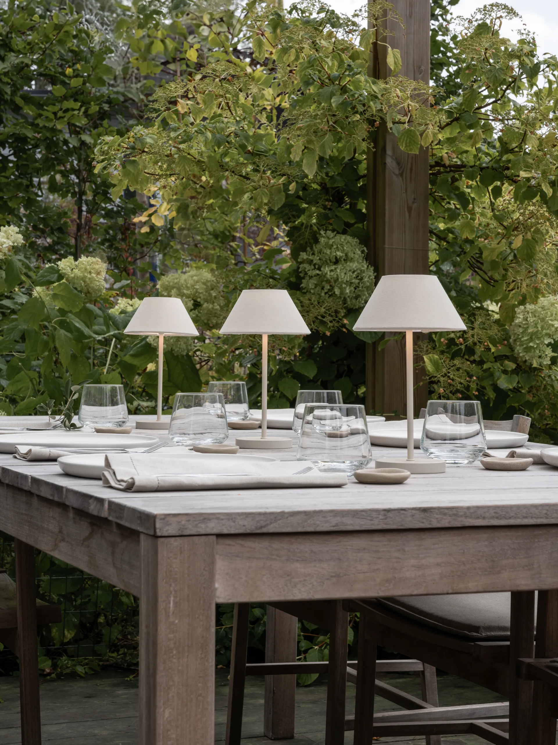 Teya 便携 台灯, 米白色, Ø15×26 cm Watt & Veke