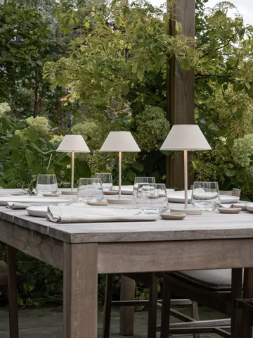 Teya 便携 台灯 - 米白色, Ø15×26 cm - Watt & Veke