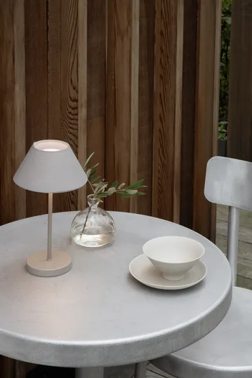 Teya 便携 台灯 - 暖灰色, Ø15x26 cm - Watt & Veke