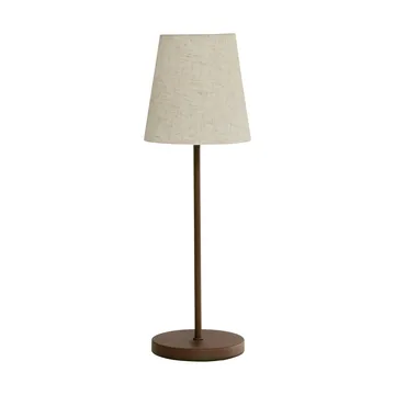 Tyra 便携式台灯直径14cm - 咖啡色 - Watt & Veke