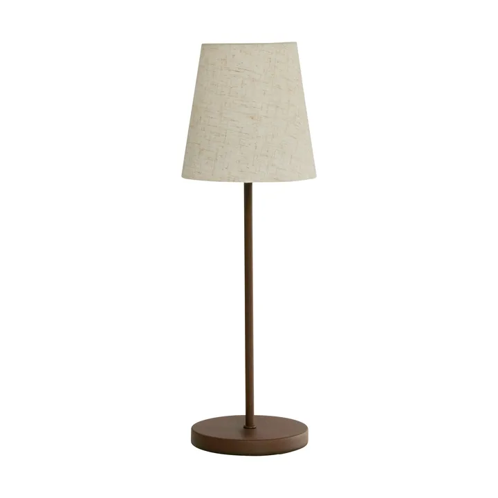 Tyra 便携式台灯直径14cm - 咖啡色 - Watt & Veke