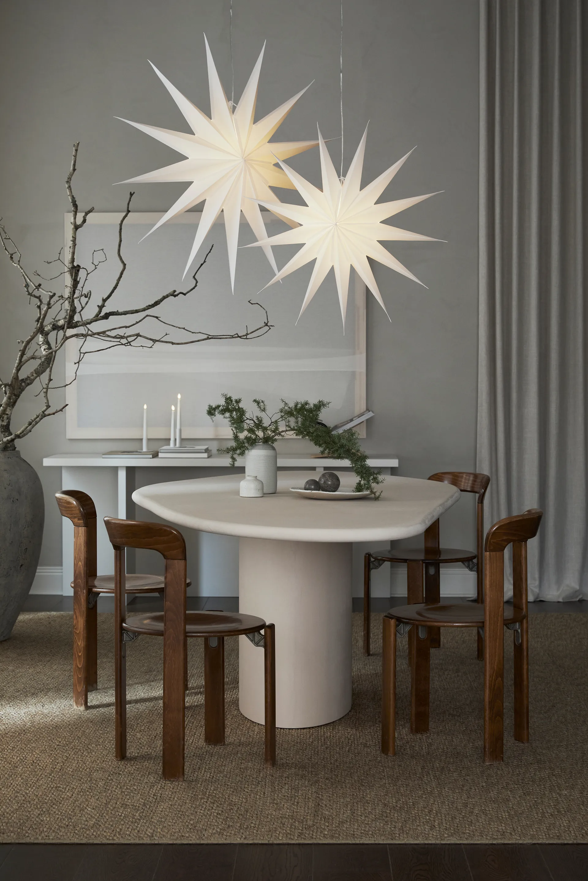 Vivi advent star Ø80 cm, 白色 Watt & Veke