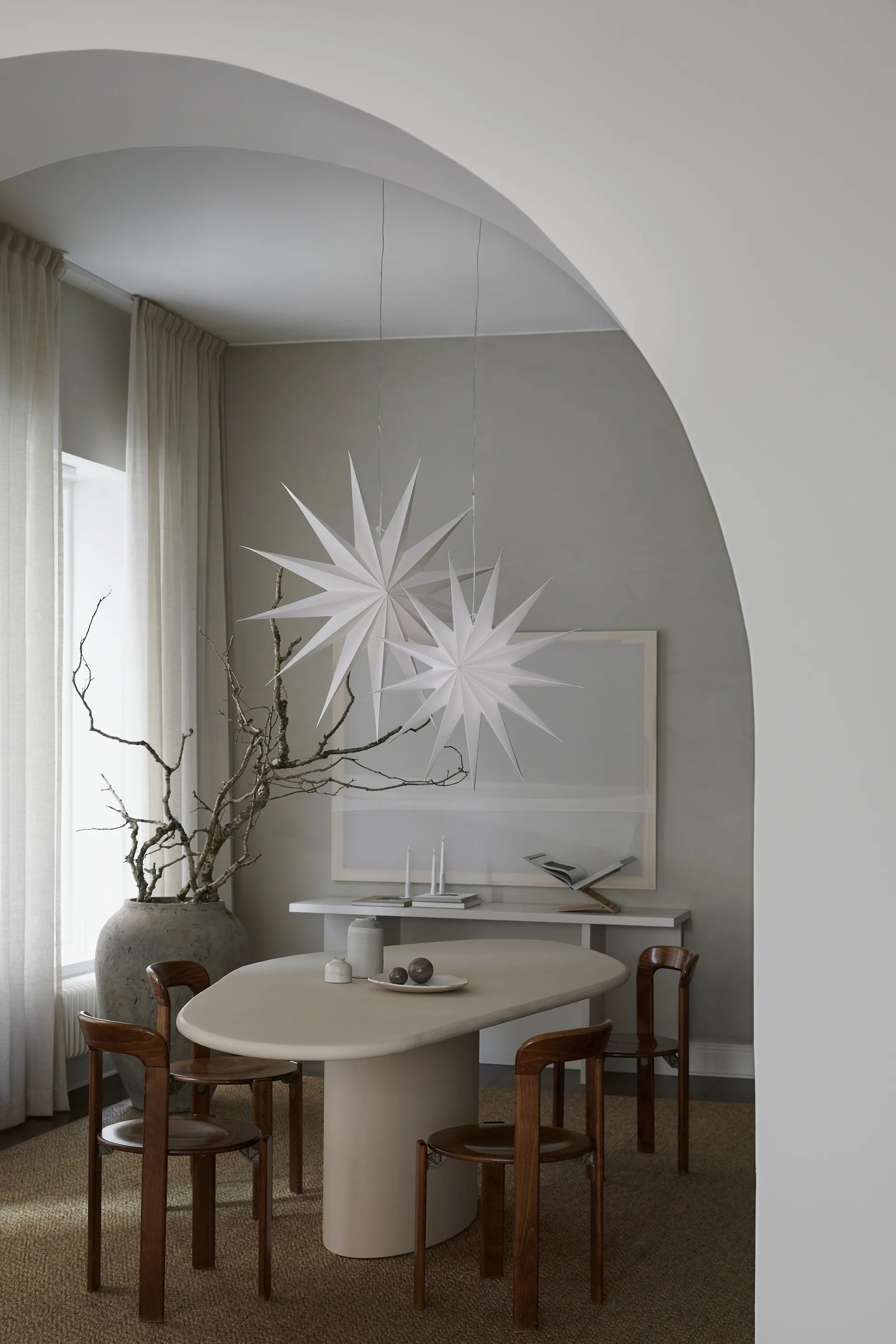 Vivi advent star Ø80 cm, 白色 Watt & Veke