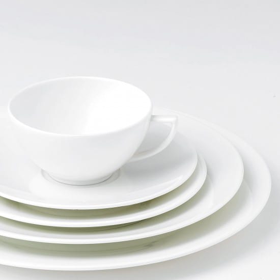 White Strata 盘子, Ø 23 cm Wedgwood