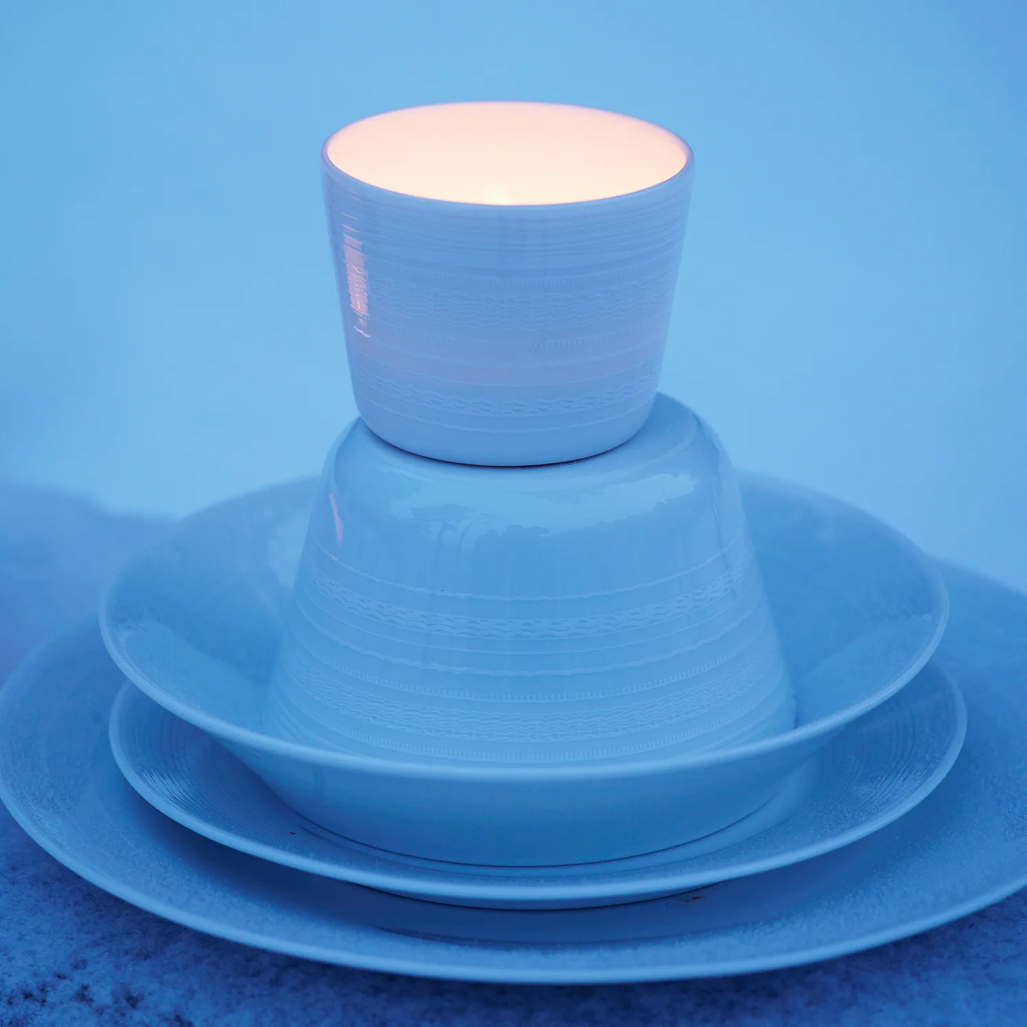 白木深盘, 21cm Wik & Walsøe
