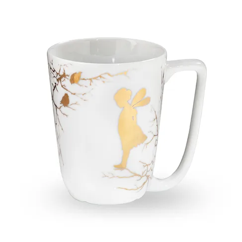 Alv 马克杯 30 cl, 白色-gold Wik & Walsøe