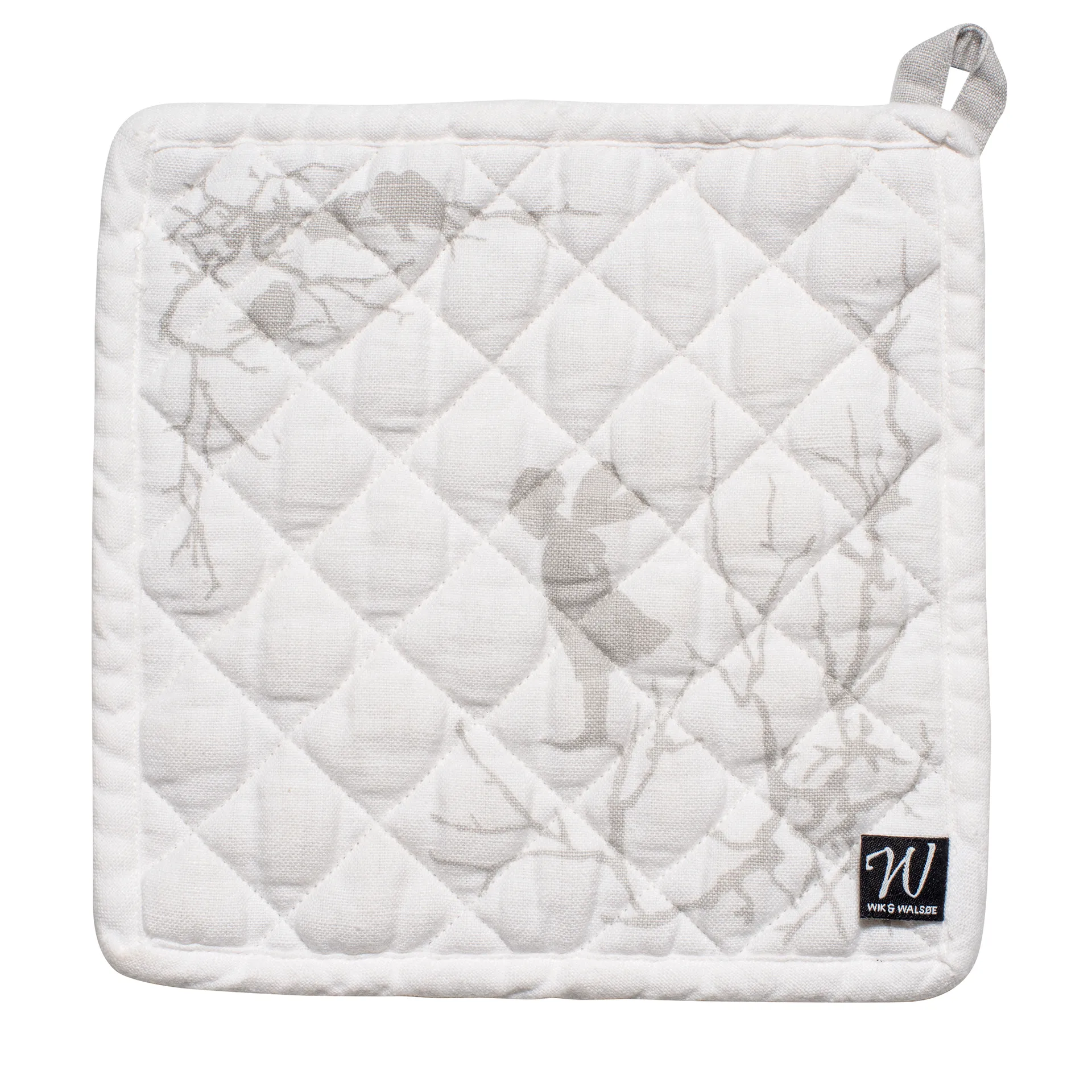 Alv 烤箱隔热手套|隔热垫 两件套装, 白色 Wik & Walsøe