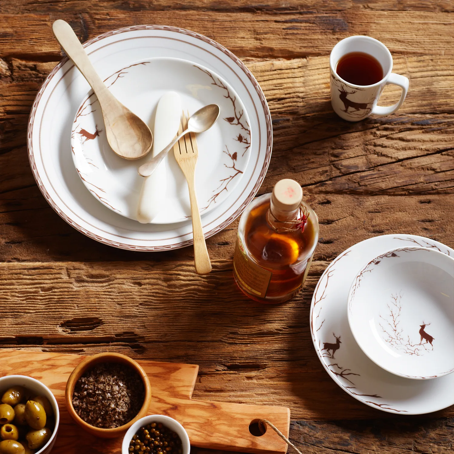 Alveskog 碗  13 cm, 棕色 Wik & Walsøe