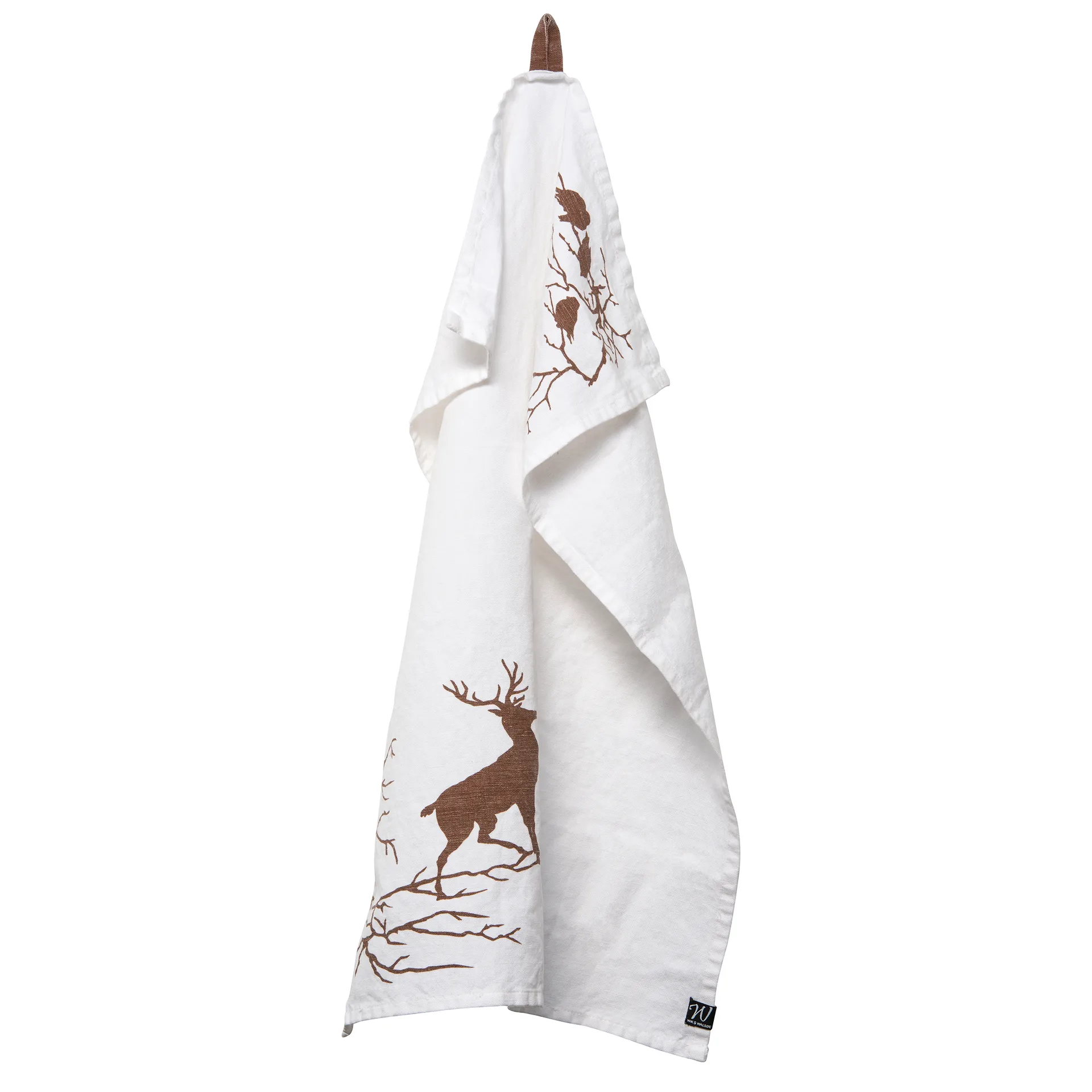 Alveskog 厨房巾  47x70 cm, 白色 Wik & Walsøe