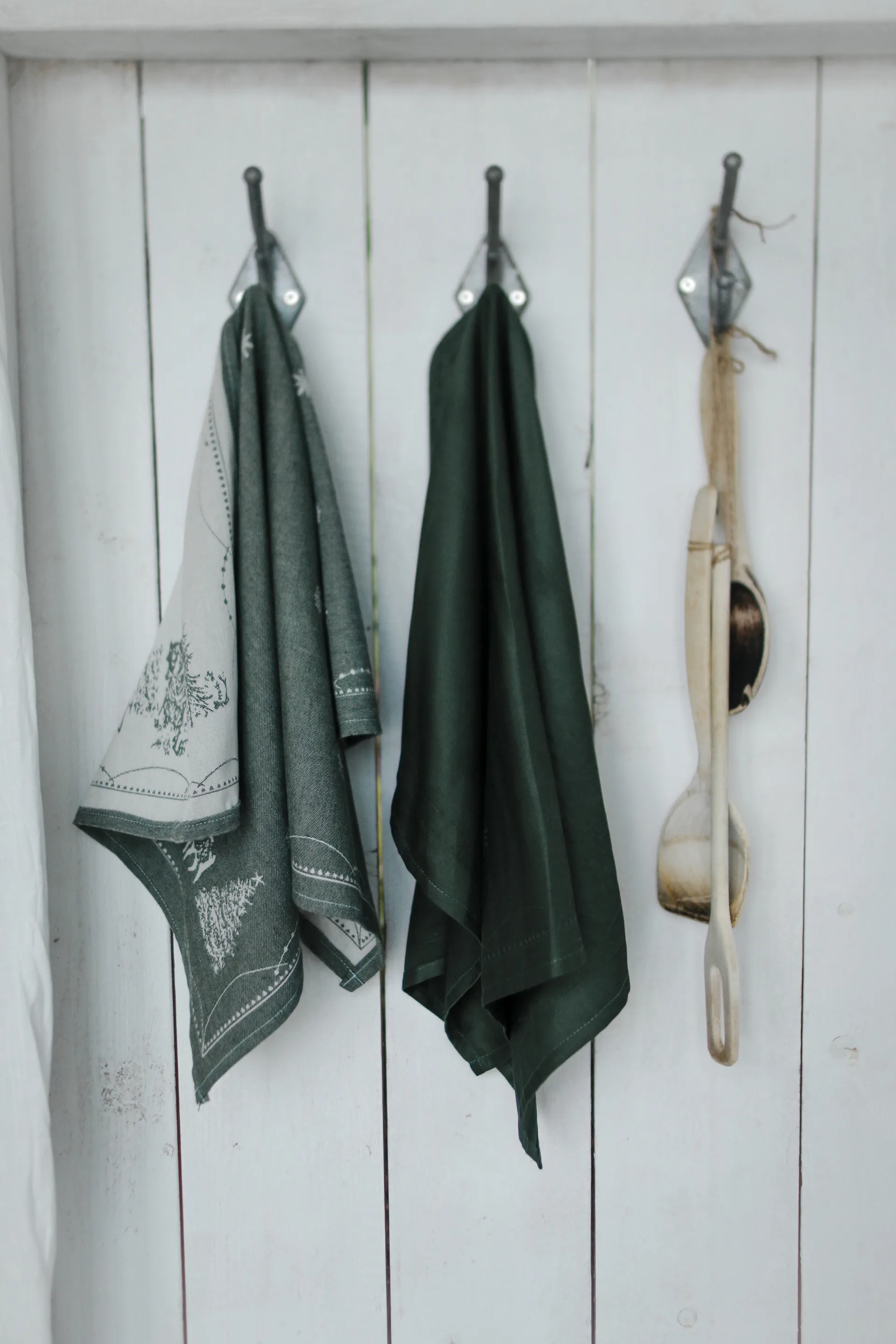 Christmas morning 厨房巾 50x70 cm, 绿色 Wik & Walsøe