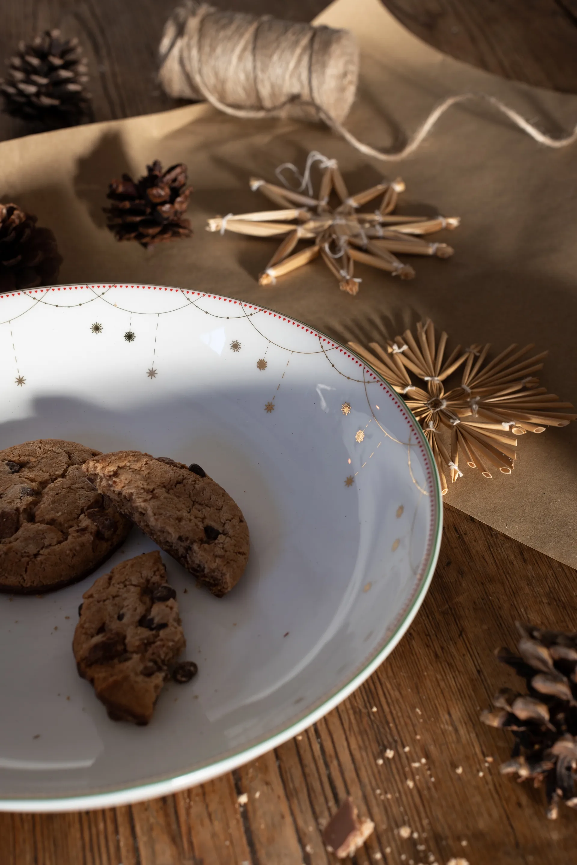 Christmas morning 碗 low, Ø22 cm Wik & Walsøe