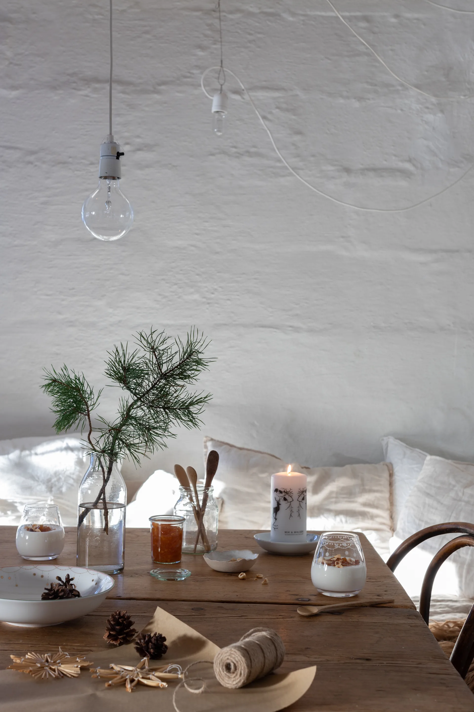 Christmas morning 碗 low, Ø22 cm Wik & Walsøe