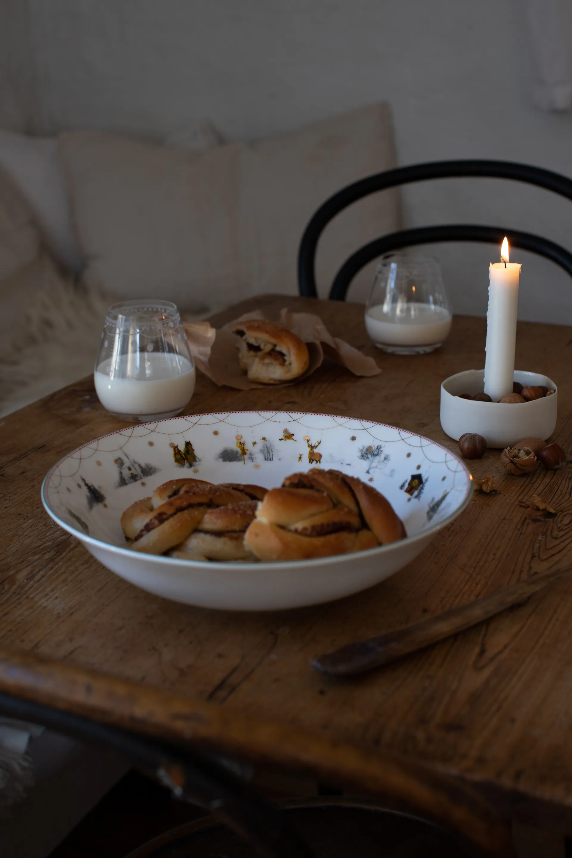 Christmas morning 碗 low, Ø27 cm Wik & Walsøe