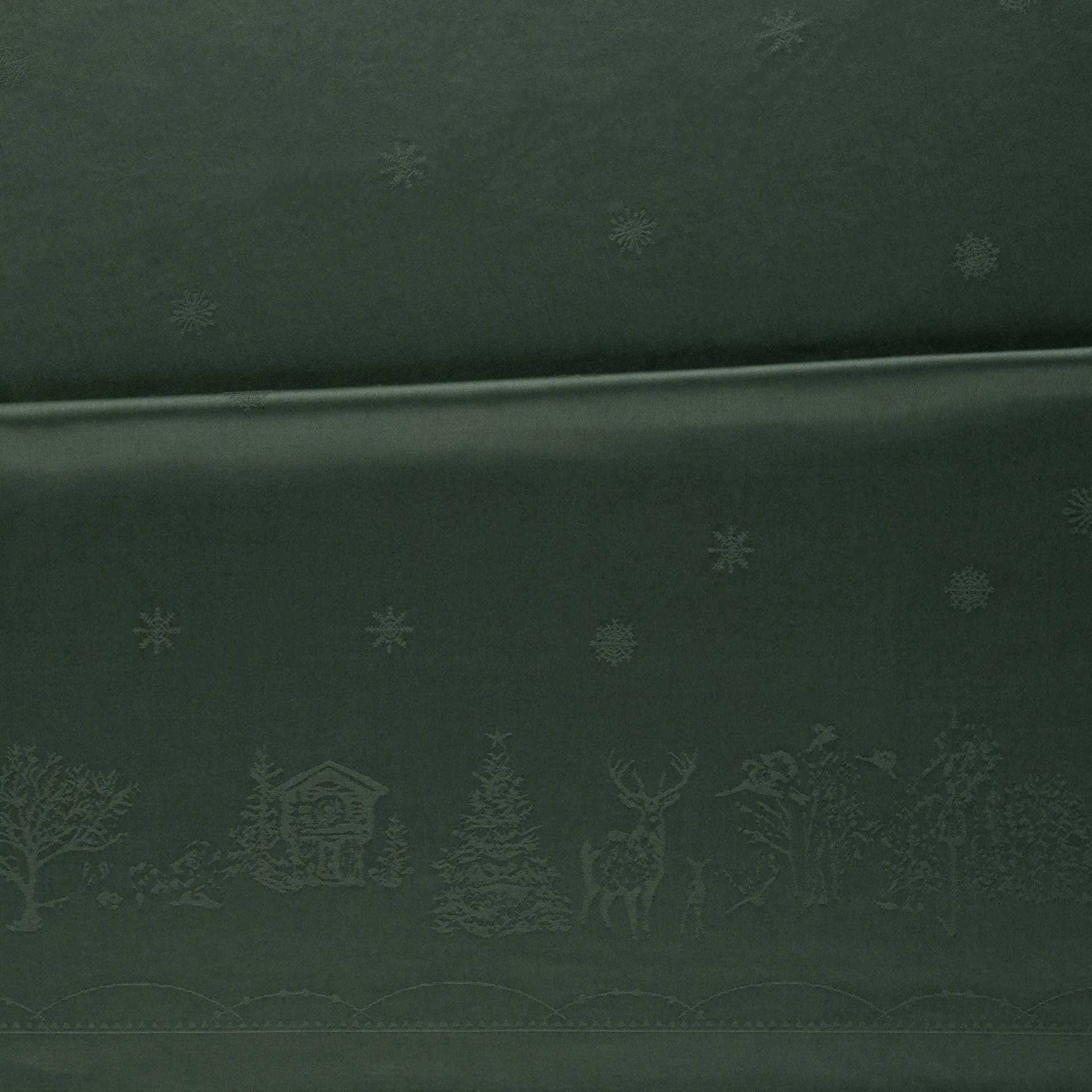 Julemorgen 桌布, 绿色, 140x240 cm Wik & Walsøe