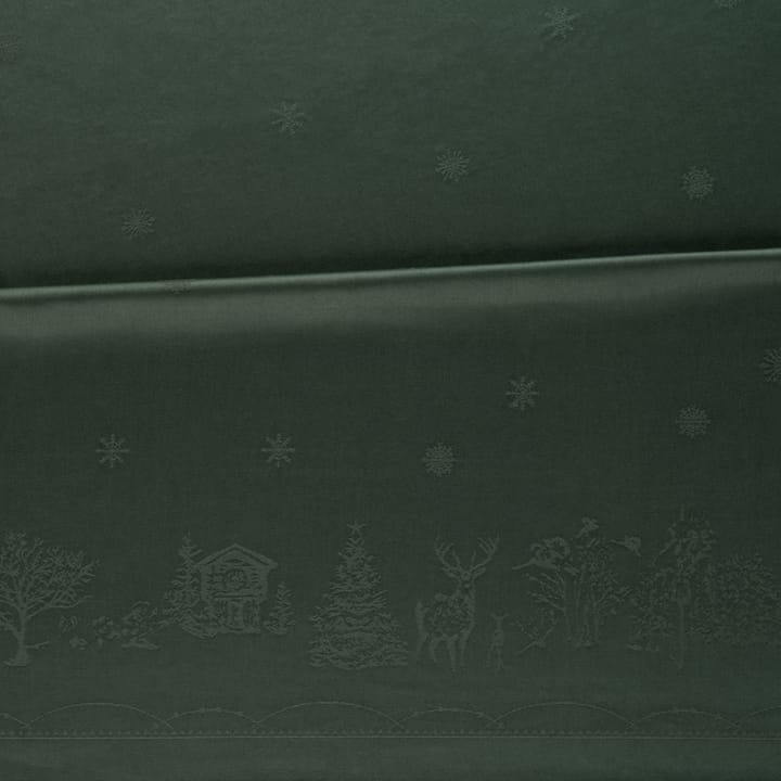 Julemorgen 桌布 - 绿色, 140x240 cm - Wik & Walsøe