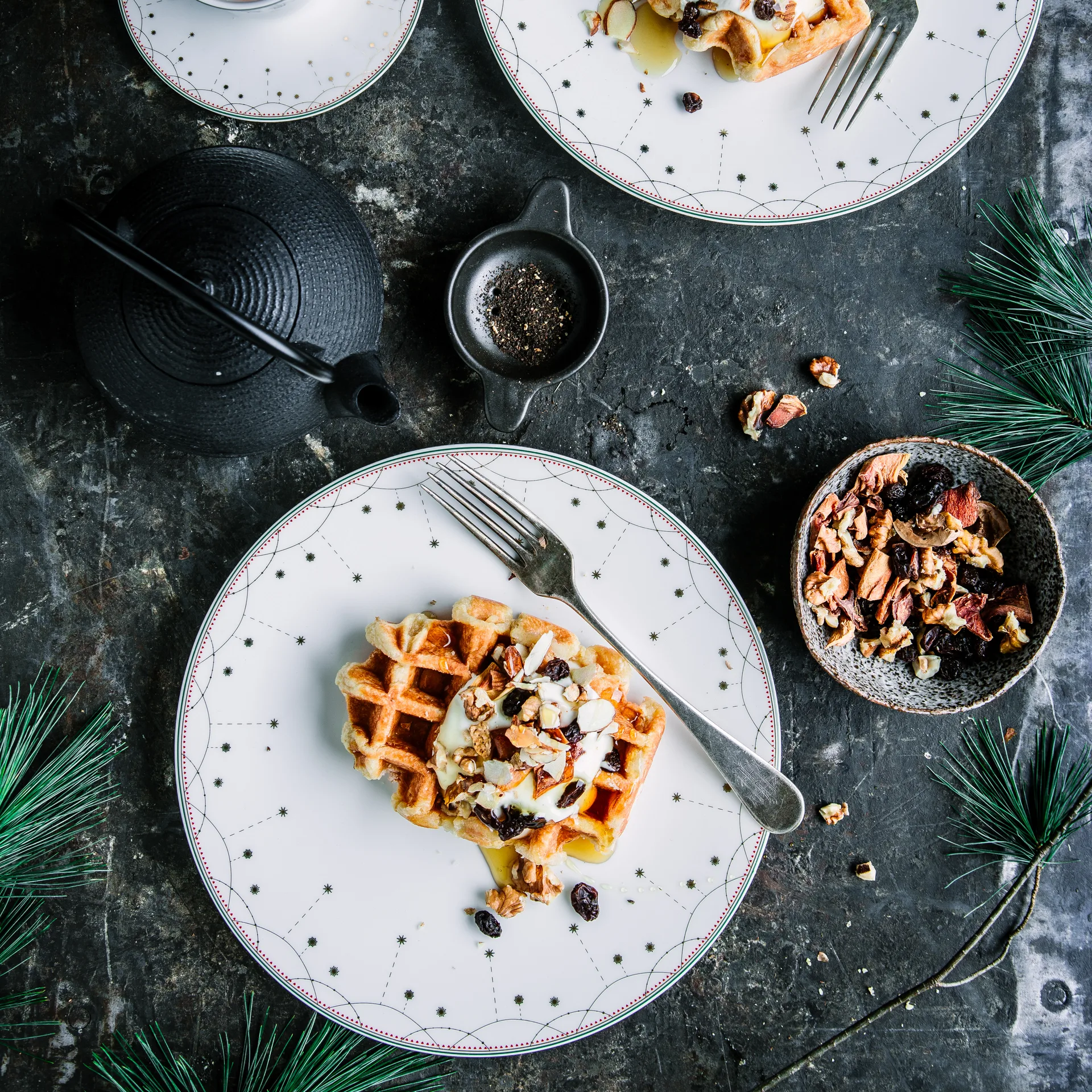 Julemorgen 盘子, 25 cm Wik & Walsøe