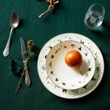 Julemorgen deep  盘子 - 20cm - Wik & Walsøe