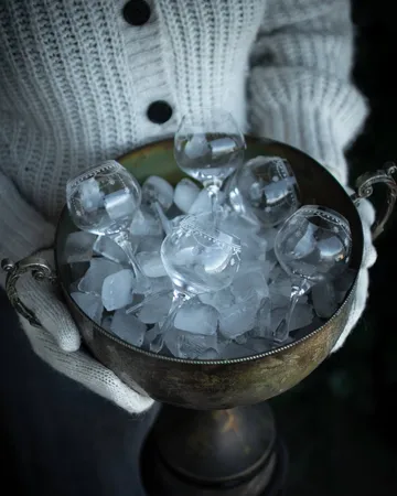Julemorgen gildeglass 葡萄酒杯 - 12 cm - Wik & Walsøe