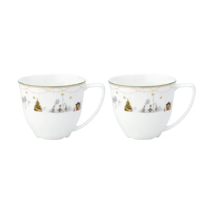 Julemorgen Story 热红酒杯 - 12 cl, 2 pack - Wik & Walsøe