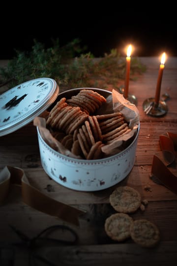 Julemorgen Story Cookie 罐子 2件 - 白色-彩色 - Wik & Walsøe