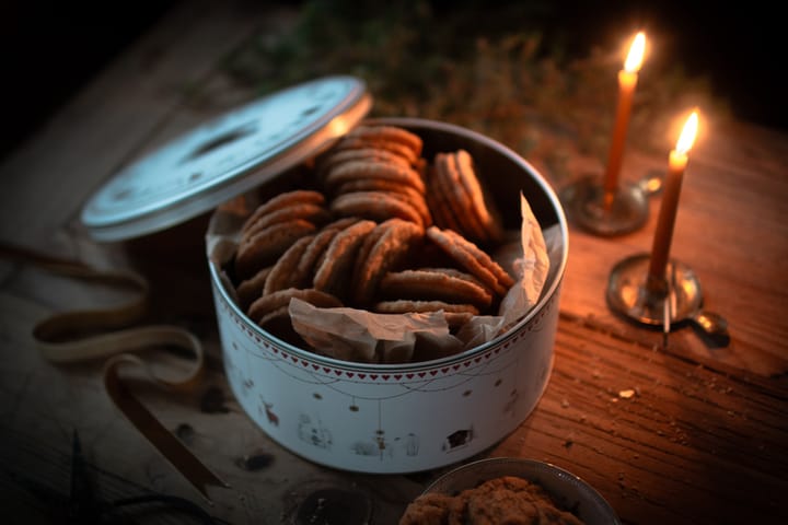 Julemorgen Story Cookie 罐子 2件, 白色-彩色 Wik & Walsøe