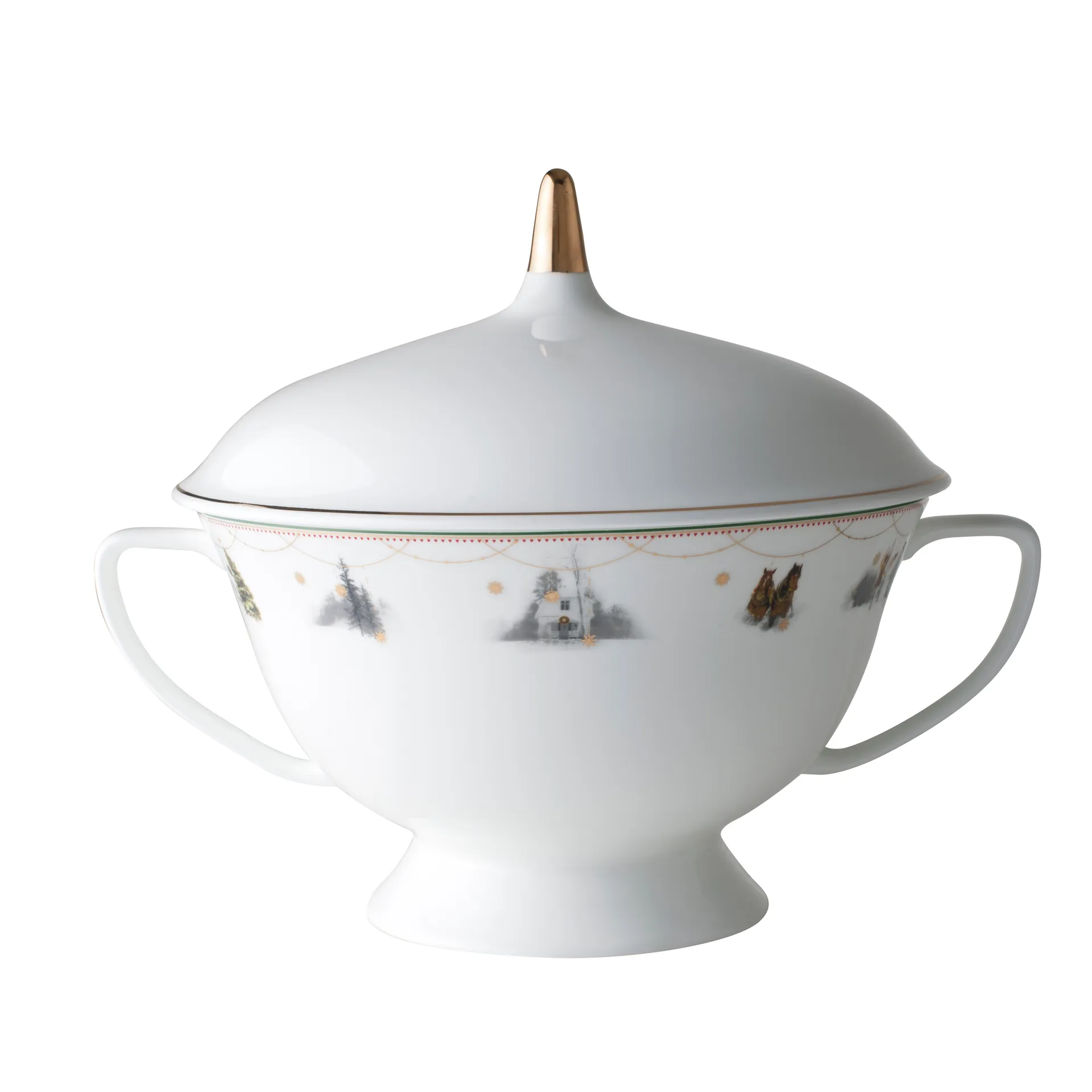 Julemorgen 碗, 白色 Wik & Walsøe