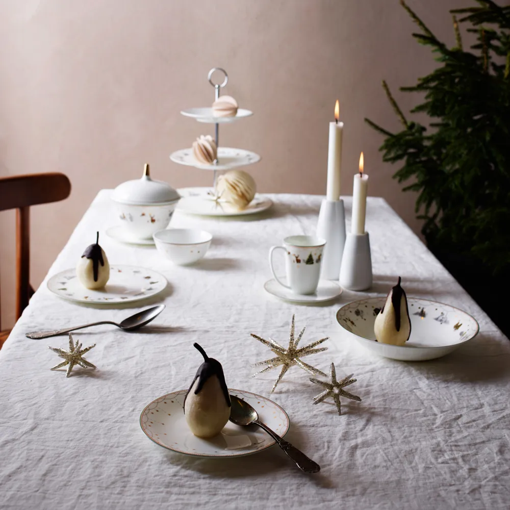 Julemorgen 蛋糕架, 白色 Wik & Walsøe