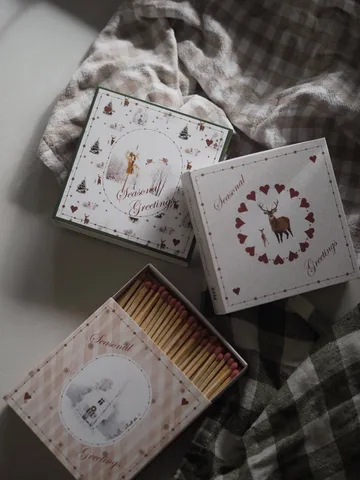 Julemorgen 火柴 - 房屋 - Wik & Walsøe