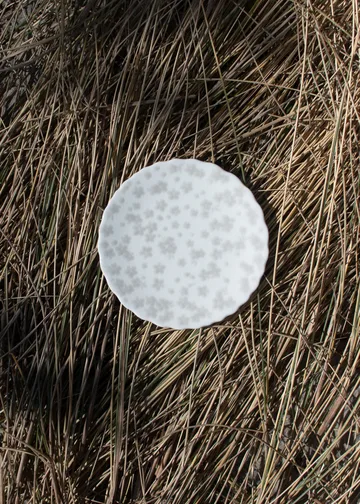 Slåpeblom 盘 Ø13cm - 灰色 - Wik & Walsøe