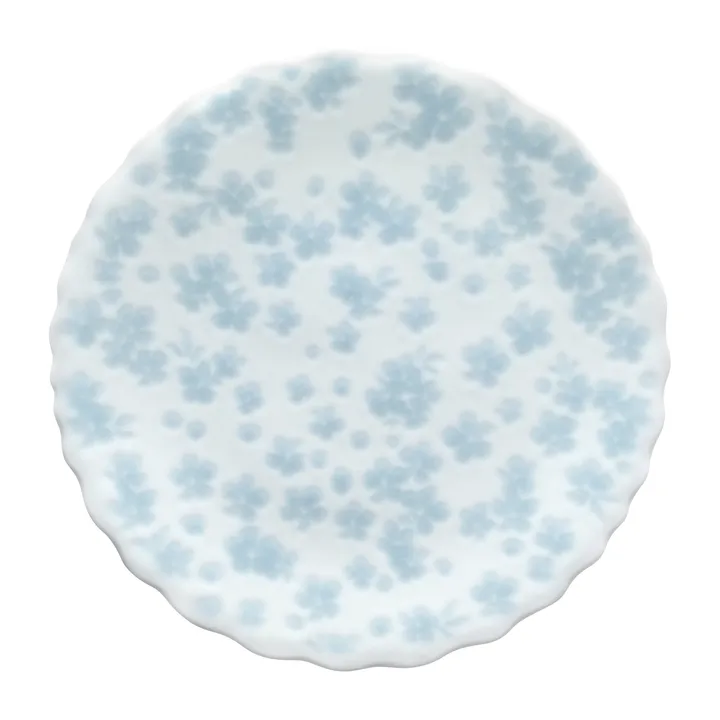 Slåpeblom 盘 Ø13cm - 蓝色 - Wik & Walsøe