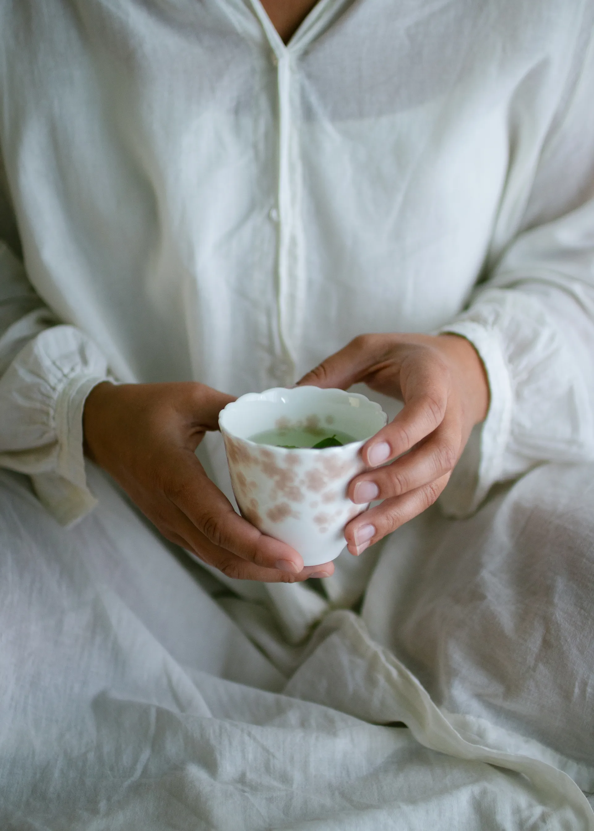 Slåpeblom 杯子 20 cl 两件套装, 粉色 Wik & Walsøe