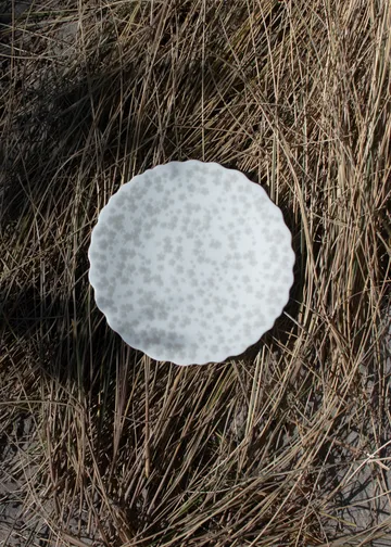 Slåpeblom 盘 Ø21cm - 灰色 - Wik & Walsøe