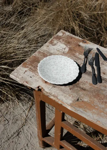 Slåpeblom 盘 Ø21cm - 灰色 - Wik & Walsøe