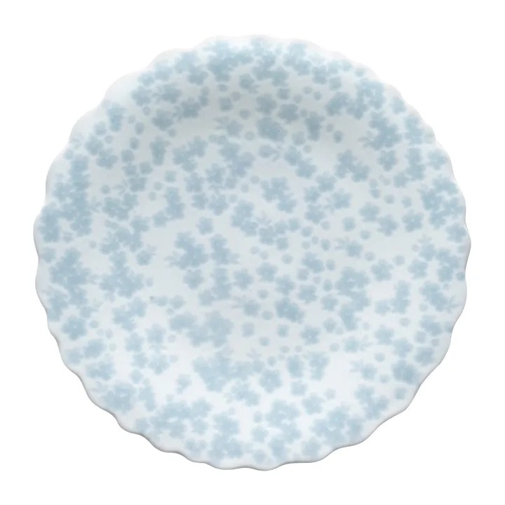 Slåpeblom 盘 Ø21cm - 蓝色 - Wik & Walsøe