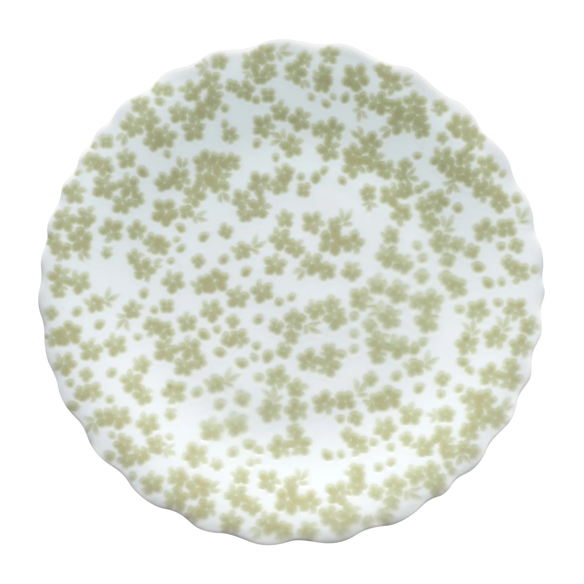 Slåpeblom 盘 Ø21cm, 绿色 Wik & Walsøe
