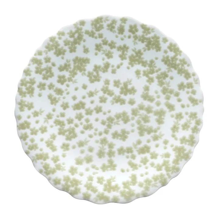 Slåpeblom 盘 Ø21cm - 绿色 - Wik & Walsøe