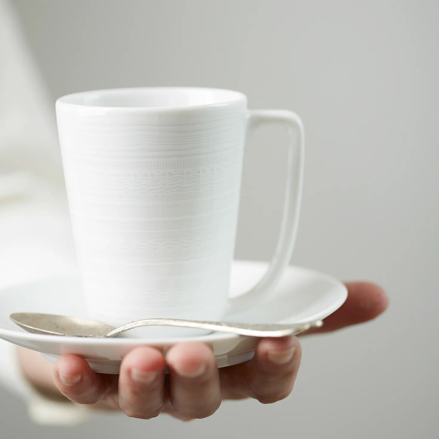 Whitewood 杯子和碟 , 20 cl Wik & Walsøe