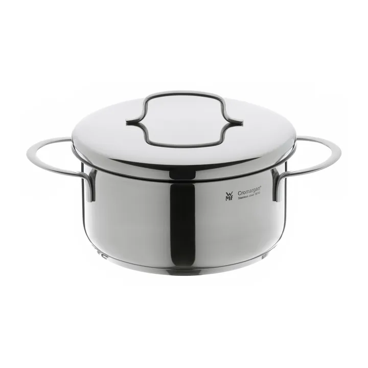 带盖迷你矮锅16cm - 不锈钢 - WMF
