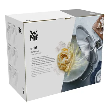 带盖迷你矮锅16cm - 不锈钢 - WMF